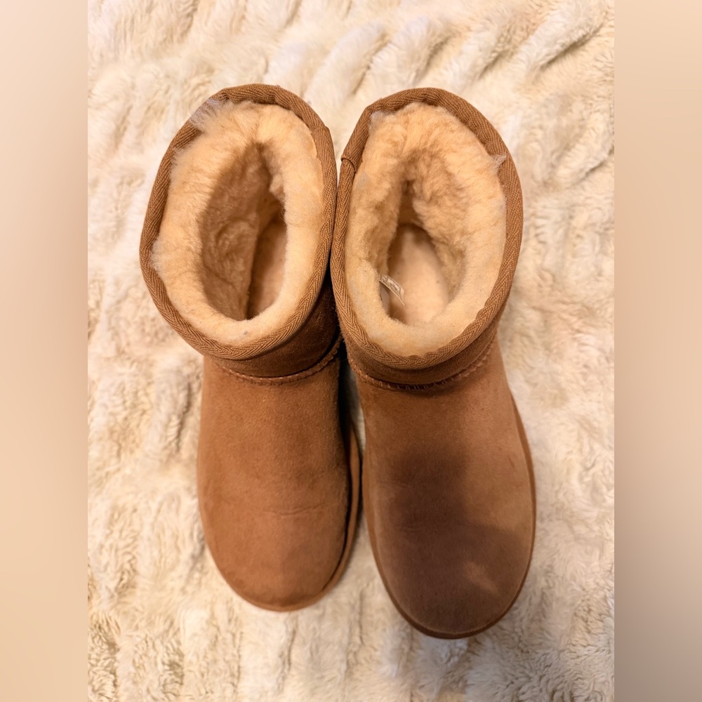 UGG Mini Boots in Tan - Picture 5 of 9